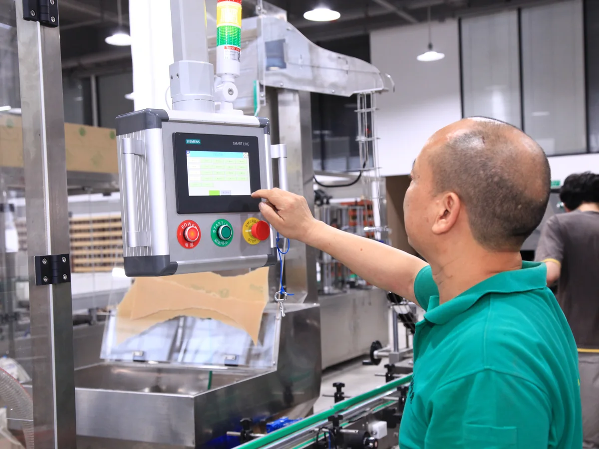 ZXSMART machine test before shipment