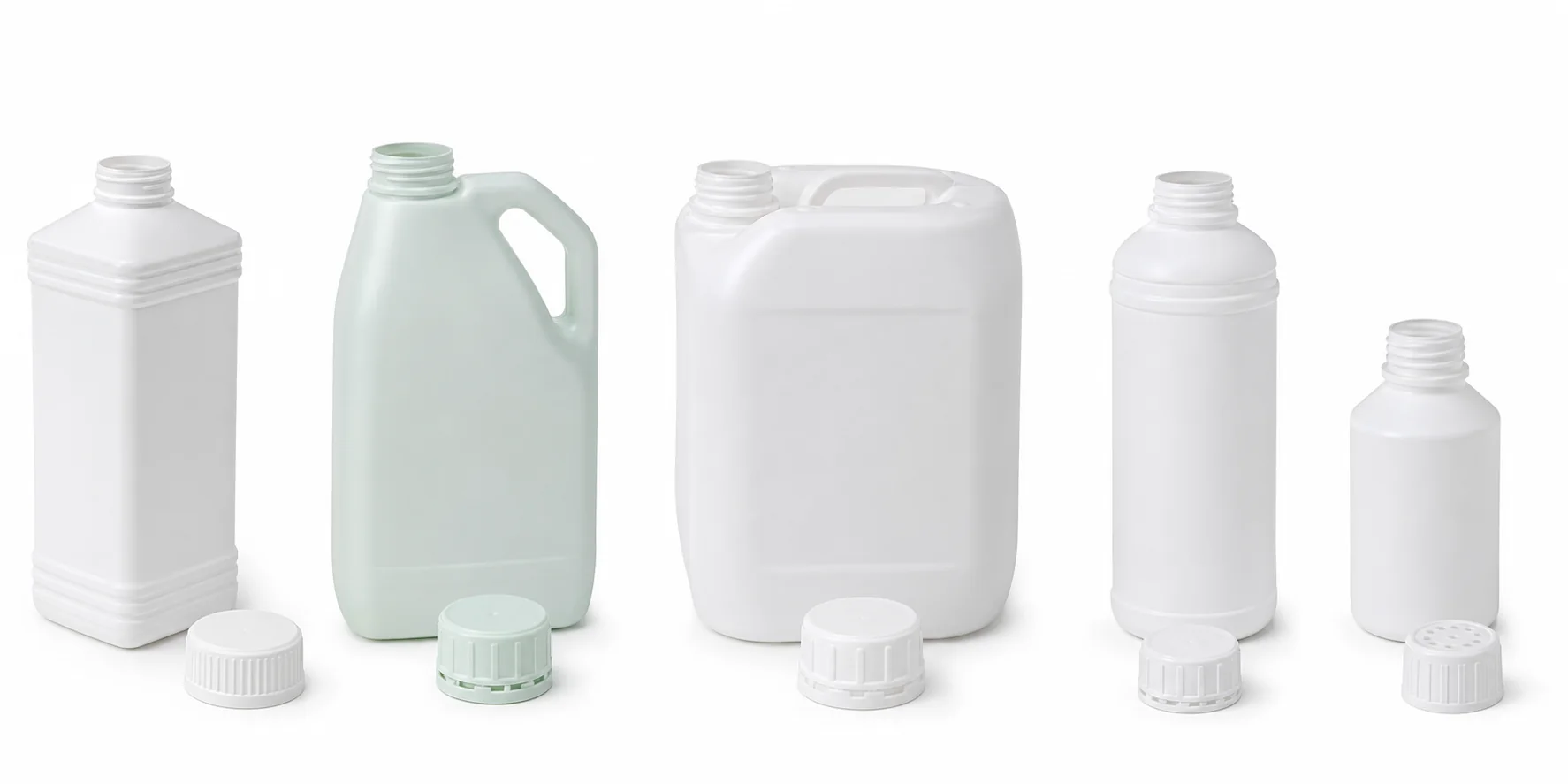 Compatible agrochemical bottles and closures