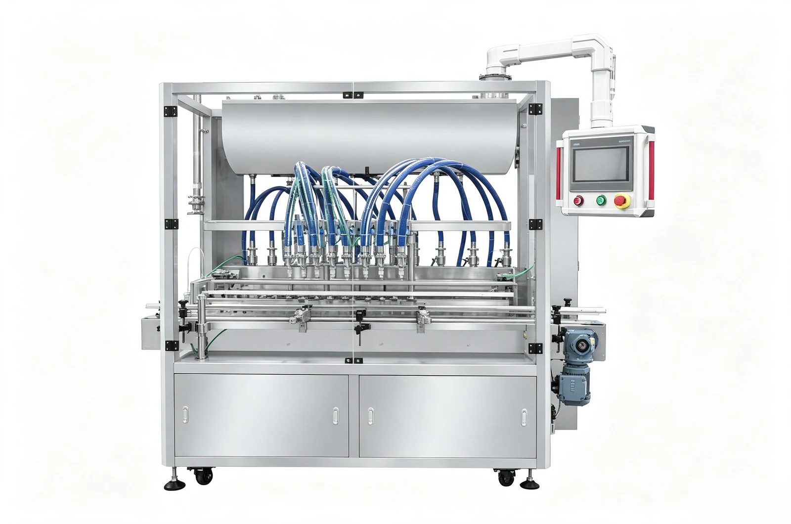 8-Head Servo Gear Pump Filling Machine