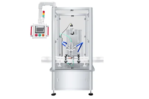 Gear pump liquid filling machine with accessible product path for cleaning and changeover review